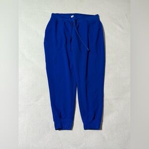 Mandala Women's Petite XL Scrub Jogger Pants Royal‎ Blue
